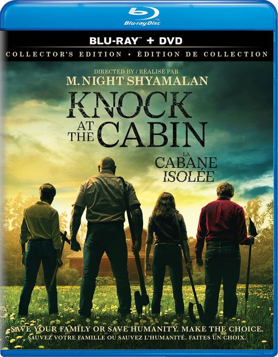 Cover for BD Combo · Knock at the Cabin Cdn (Bd) (Blu-ray/DVD) (2023)