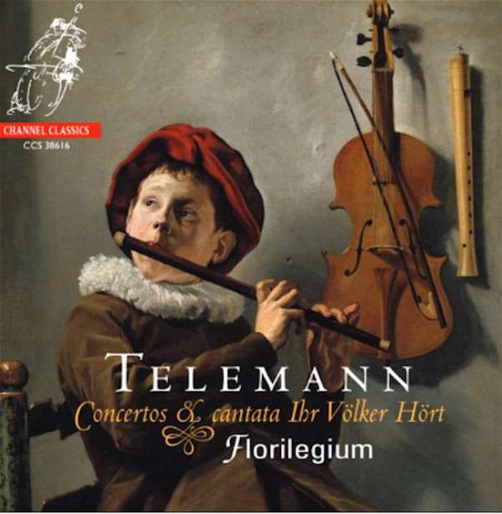Cover for Florilegium &amp; Clare Wilkinson · Telemann: Concertos &amp; Cantata Ihr Volker Hort (CD) [Limited edition] (2016)