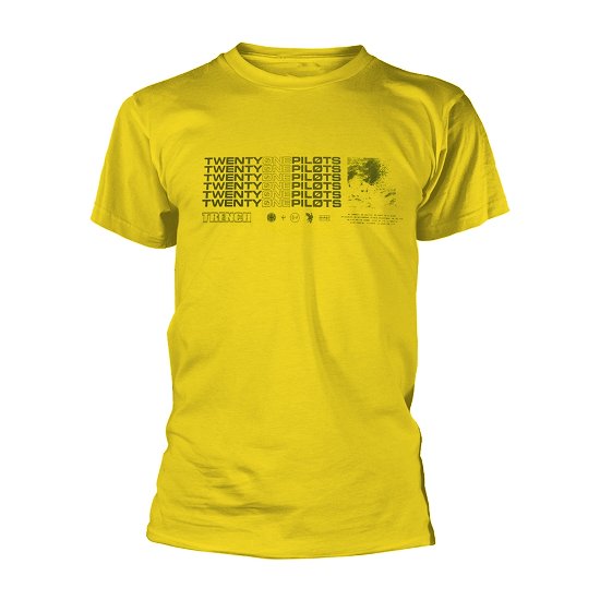 Cover for Twenty One Pilots · Stacker (T-shirt) [size XL] [Yellow edition] (2018)