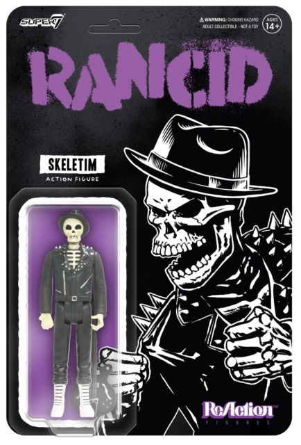 Cover for Rancid · Rancid Skeletim Time Bomb Reaction Figure (MERCH) (2025)