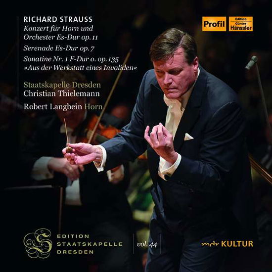 Cover for Theilemann / Langbein · Strauss: Konzert Fur Horn Un (CD) (2018)