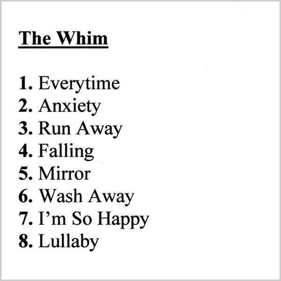 Cover for Whim (CD) (2009)