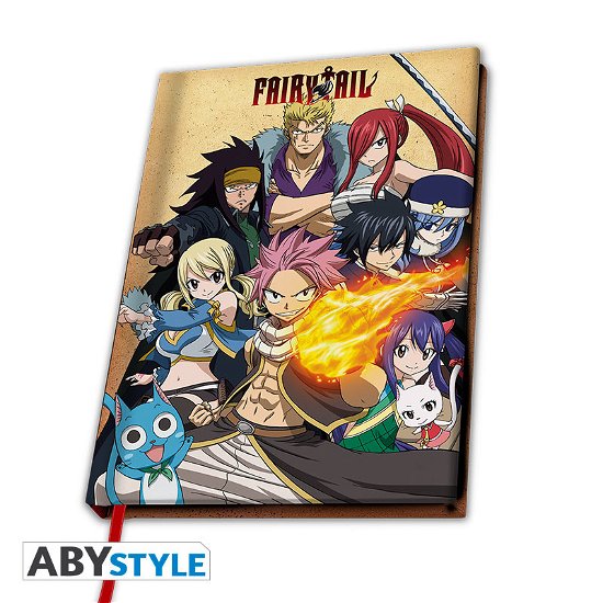 Cover for Fairy Tail · Fairy Tail - Group (Quaderno A5) (Toys) (2019)