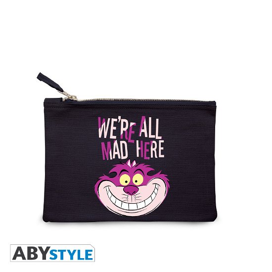 Cover for Trousse Toilette · Were All Mad Here Cosmetic Case - Disney (MERCH) (2019)