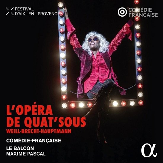 Cover for Comedie-francaise / Choeur Passerelles / Le Balcon / Maxime Pascal · LOpera De QuatSous (LP) (2023)