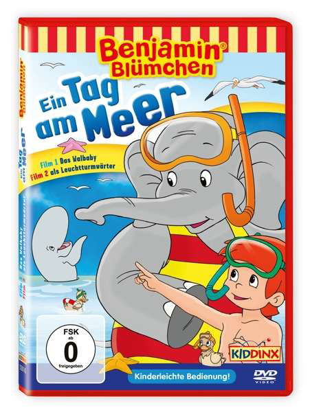 Tag Am Meer:das Walbaby / Der Leuchturmwärter - Benjamin Blümchen - Films - Kiddinx - 4001504126162 - 23 maart 2018