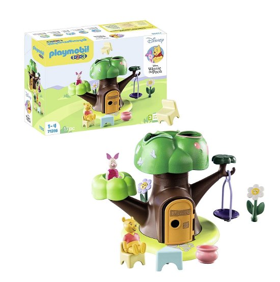 Disney 1 2 3 Winnies & Piglets Tree House? - Playmobil - Merchandise - Playmobil - 4008789713162 - August 24, 2023