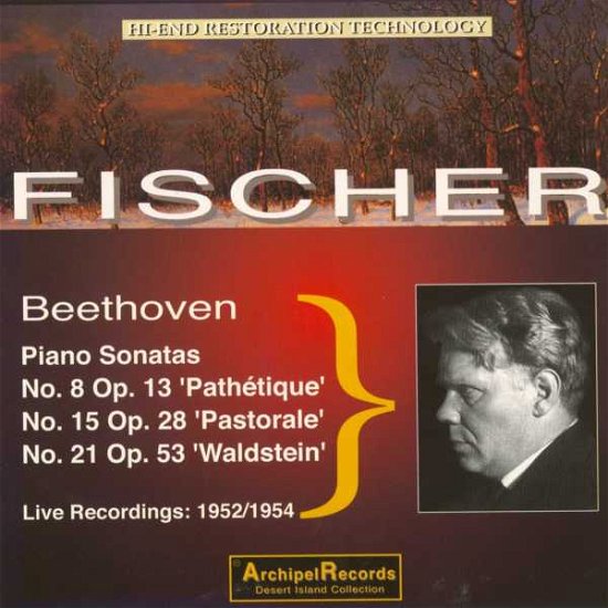 Cover for Beethoven / Fischer · Klaviersonaten 815 &amp; 21 (CD) (2012)