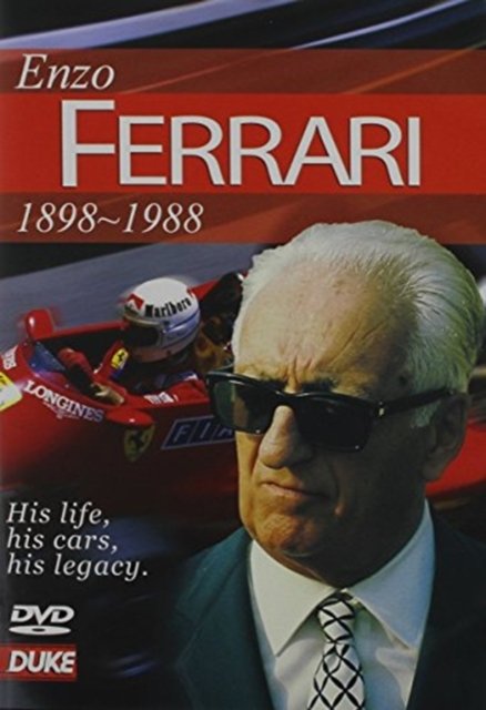 Cover for Enzo Ferrari Story DVD · Enzo Ferrari - The Man The Legend (DVD) (2000)