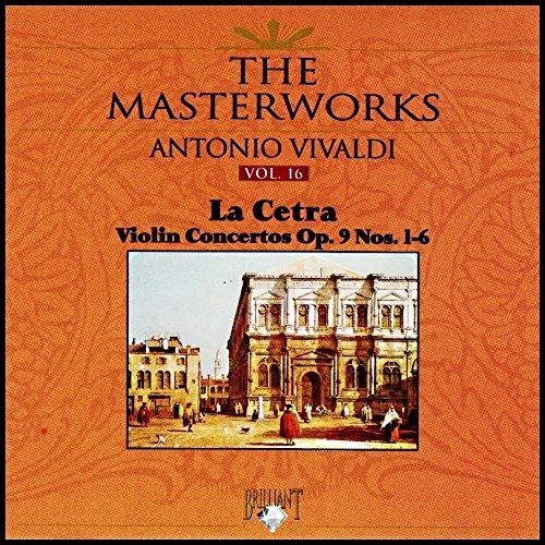 Cover for Antonio Vivaldi · La Cetra Op.9 N.1-6 (CD)