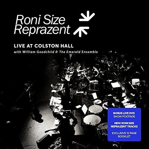 Cover for Roni Size Reprazent · Live at Colston Hall with William Goodchild &amp; (CD) (2015)