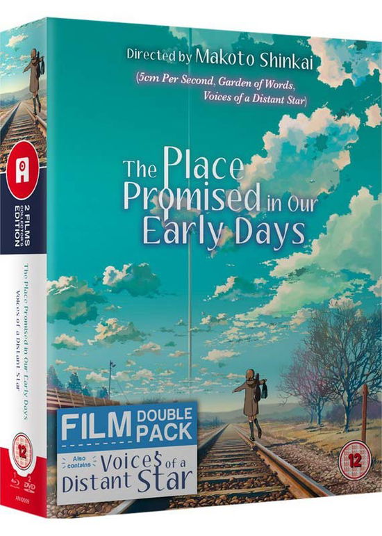 Cover for Manga · Place Promised in Our Early Days / Voices of a Distant Star / UK Version (Blu-Ray) (2016)