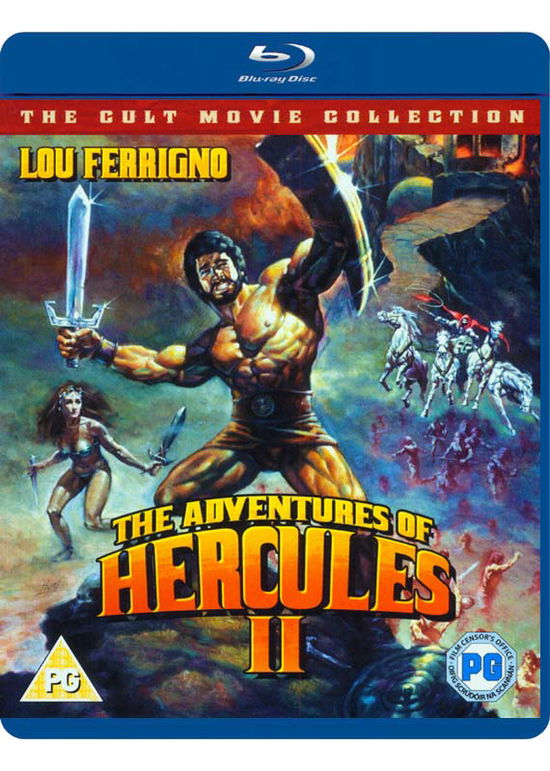 Cover for The Adventures of Hercules II · Adventures Of Hercules (Blu-ray) (2016)