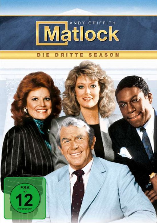 Cover for Andy Griffith,nancy Stafford,kene Holliday · Matlock-season 3 (DVD) (2017)