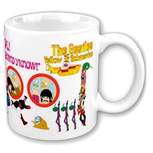 Cover for The Beatles · The Beatles Boxed Standard Mug: Yellow Submarine Nothing is Real (Kopp) [White edition] (2010)
