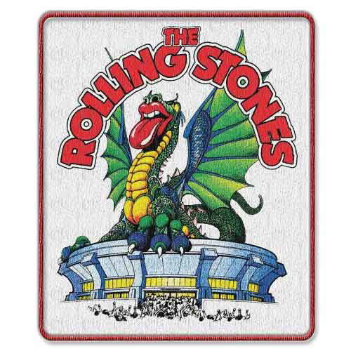 The Rolling Stones Woven Patch: Dragon (Standard) - The Rolling Stones - Produtos - Bravado - 5055295352162 - 