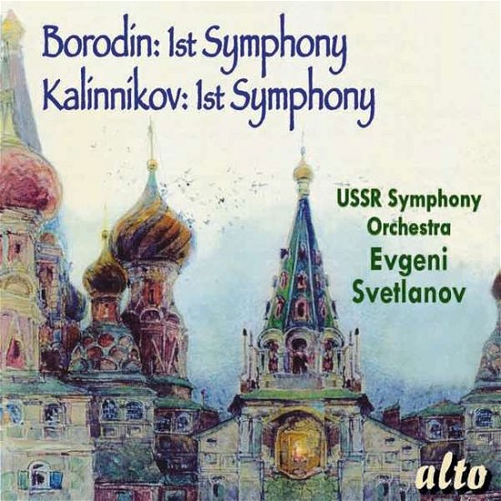 Cover for Ussr Symphony / Svetlanov · Borodin &amp; Kalinnikov 1St Symphonies (CD) (2016)