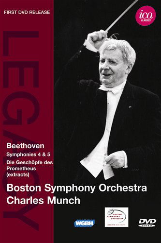 Symphonies 4 & 5 / Die Geschopfe Des Prometheus - Beethoven / Munch / Bso - Filmes - ICA Classics - 5060244550162 - 22 de fevereiro de 2011