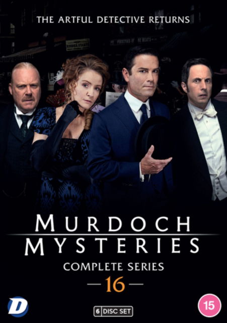 Cover for Murdoch Mysteries Season 16 · Murdoch Mysteries Series 16 (DVD) (2023)