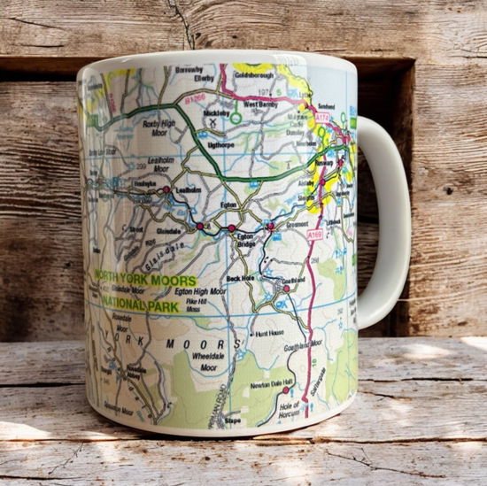 Cover for OS Map Ceramic Mug - North York Moors National Park (MERCH) (2025)