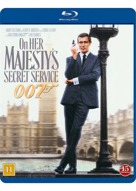 Cover for James Bond · James Bond on Her Majesty Secret Service (Blu-ray) (2014)