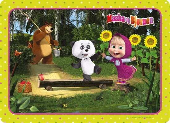 Masha & the Bear Placemats - Masha and the Bear - Barbo Toys - Andere - GAZELLE BOOK SERVICES - 5704976076162 - 13. Dezember 2021