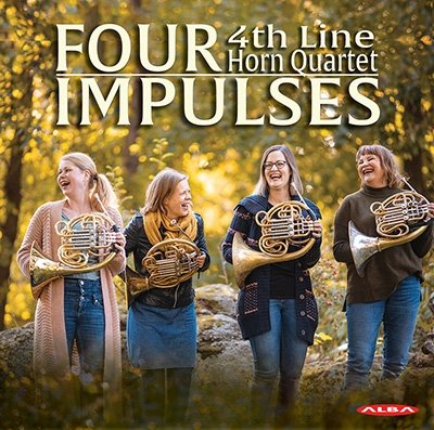 Cover for 4th Line Horn Quartet · 4Th Line - Four Impulses (CD) (2022)