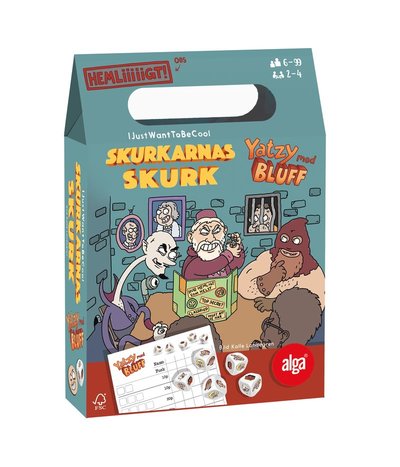 Cover for Skurkarnas Skurk Yatzy med Bluff (MERCH) (2025)