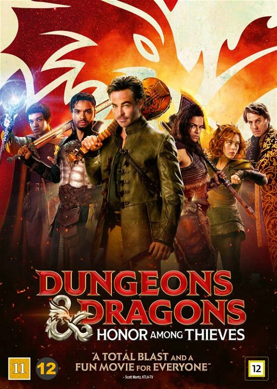 Cover for Dungeons &amp; Dragons (DVD) (2023)