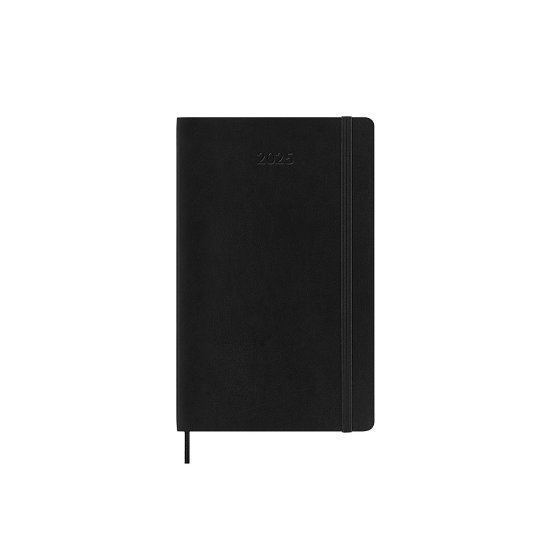Moleskine 2025 12-Month Daily Large Softcover Notebook: Black - Moleskine - Książki - Moleskine - 8056999270162 - 6 czerwca 2024