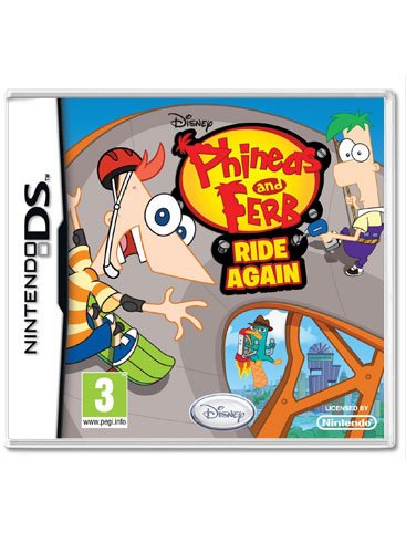 Cover for Disney Interactive · Phineas and Ferb: Ride Again (DS) (2010)
