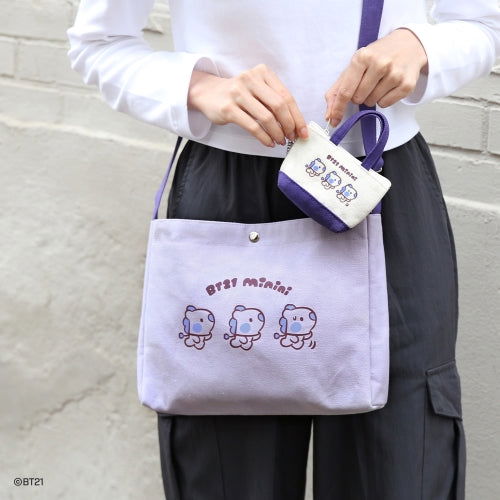 BT21 Minini Canvas Cross Bag - BT21 - Gadżety - Big Hit Entertainment - 8809883261162 - 21 sierpnia 2024