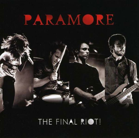 Cover for Paramore · The final riot (CD) (2008)