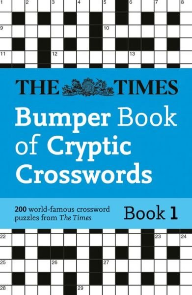 Cover for The Times Mind Games · The Times Bumper Book of Cryptic Crosswords Book 1: 200 World-Famous Crossword Puzzles - The Times Crosswords (Paperback Bog) (2023)