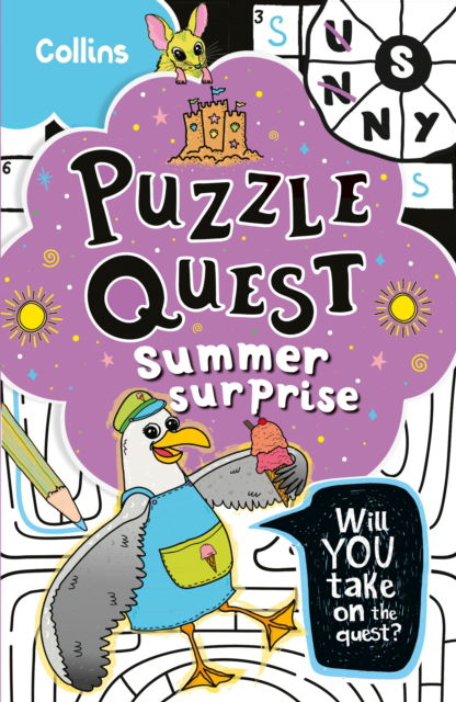 Cover for Kia Marie Hunt · Puzzle Quest Summer Surprise: Mystery Puzzles for Kids (Paperback Book) (2025)