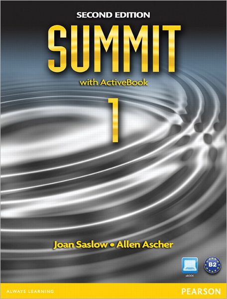 Cover for Saslow · Summit 1 with ActiveBook (Book)