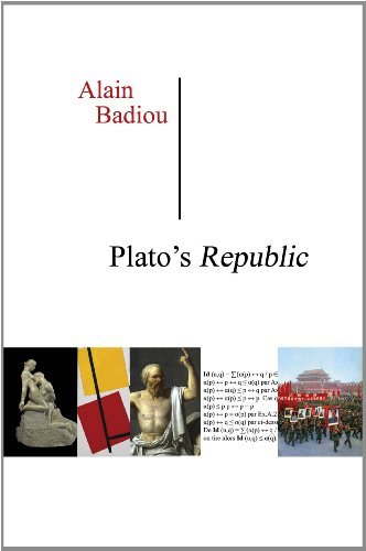 Cover for Alain Badiou · Plato's Republic: a Dialogue in 16 Chapters (Gebundenes Buch) (2013)
