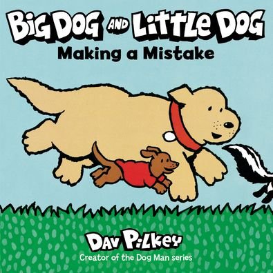 Big Dog and Little Dog Making a Mistake Board Book - Dav Pilkey - Bøger - HarperCollins - 9780358513162 - 14. september 2021