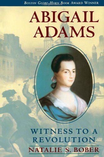 Cover for Natalie S Bober · Abigail Adams: Witness to a Revolution (Paperback Book) [1st Aladdin Paperback Ed.: Feb. 1998 edition] (1998)