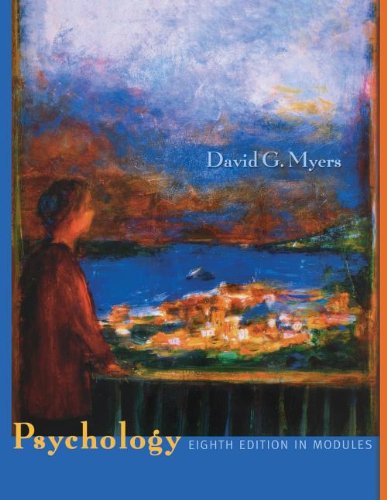 Cover for David G. Myers · Psychology: in Modules, 8th Edition (Loose-leaf) [8th edition] (2007)