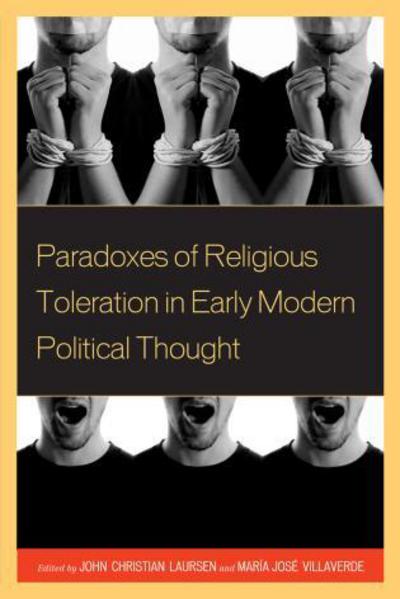 Cover for Paradoxes of Religious Toleration in Early Modern Political Thought (Hardcover Book) (2012)