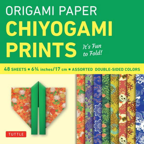 Cover for Tuttle Publishing · Origami Paper - Chiyogami Prints - 6 3/4&quot; - 48 Sheets: Tuttle Origami Paper: Double-Sided Origami Sheets Printed with 8 Different Patterns (Instructions for 6 Projects Included) (Papperier) [Origami Paper edition] (2016)