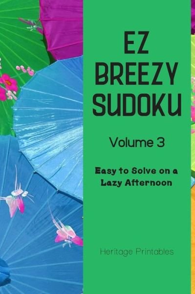Cover for Heritage Printables · EZ Breezy Sudoku Volume 3 (Pocketbok) (2019)