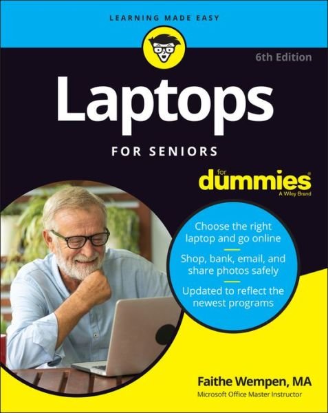 Cover for Wempen, Faithe (Computer Support Technician and Trainer) · Laptops For Seniors For Dummies (Paperback Bog) (2022)