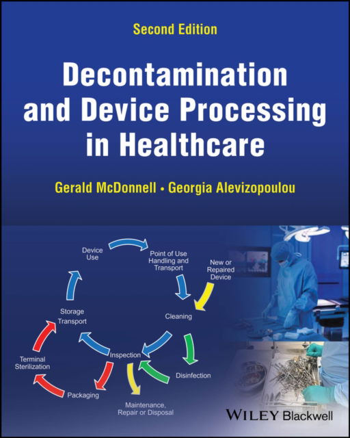 Cover for McDonnell, Gerald E. (Steris Limited, Basingstoke) · Decontamination and Device Processing in Healthcare (Paperback Book) (2025)