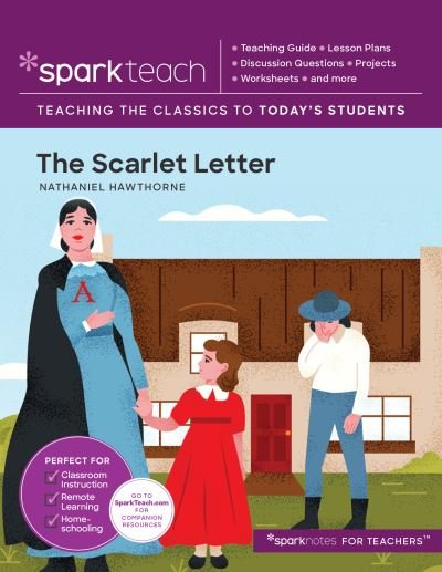 Cover for The Scarlet Letter - SparkTeach (Paperback Book) (2021)