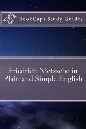 Cover for Bookcaps · Friedrich Nietzsche in Plain and Simple English (Paperback Book) (2012)