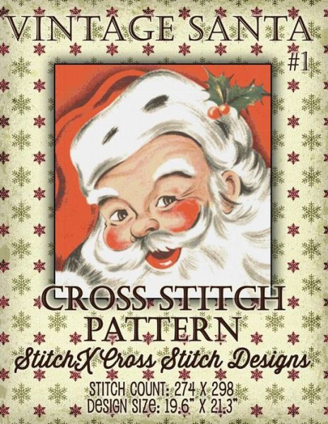 Cover for Tracy Warrington · Vintage Santa Cross Stitch Pattern (Paperback Book) (2015)