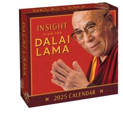 Cover for Andrews McMeel Publishing · Insight from the Dalai Lama 2025 Day-to-Day Calendar (Calendar) (2024)