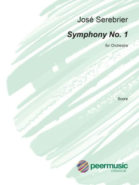 Cover for Jose Serebrier · Symphony No. 1 (Sheet music) (2020)